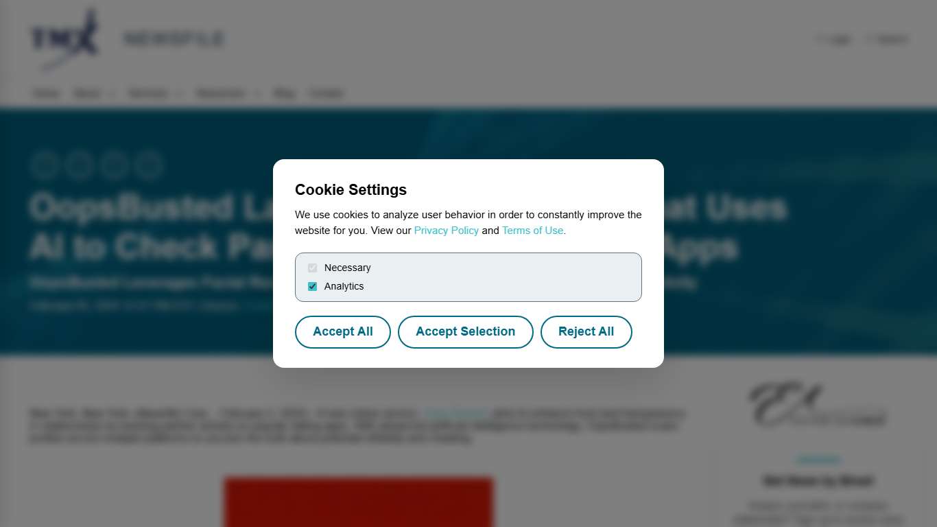 OopsBusted Launches New Service That Uses AI to Check Partner Fidelity on Dating Apps